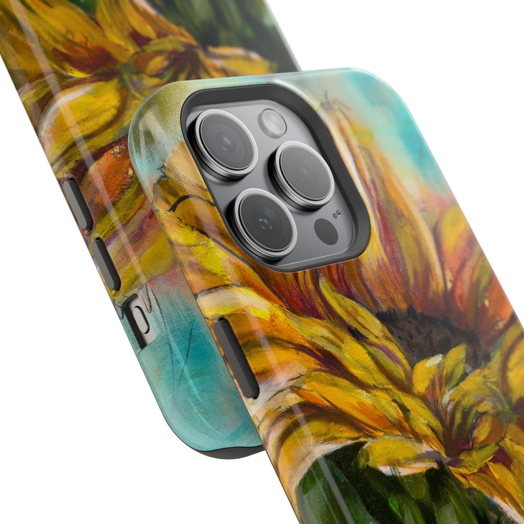 Printify Phone Case Sunflower MagSafe Tough Cases