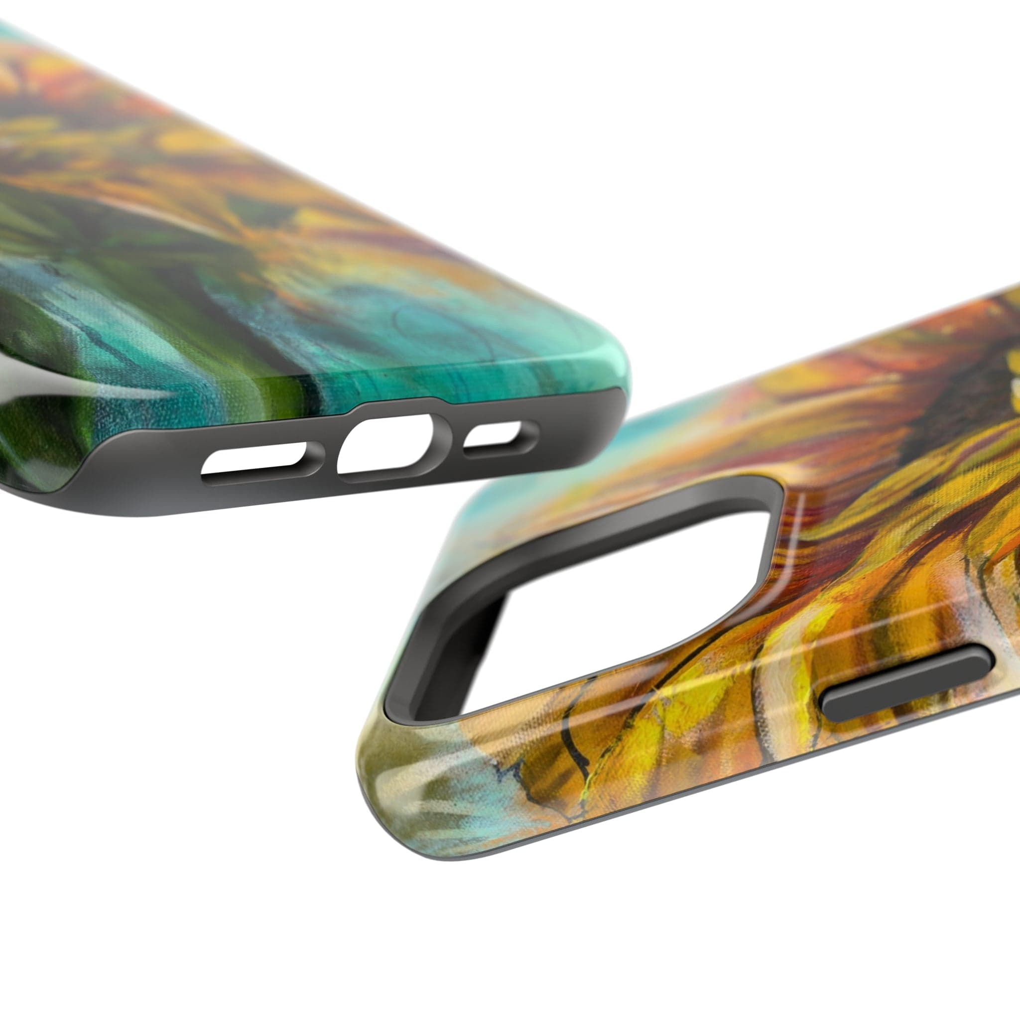 Printify Phone Case Sunflower MagSafe Tough Cases