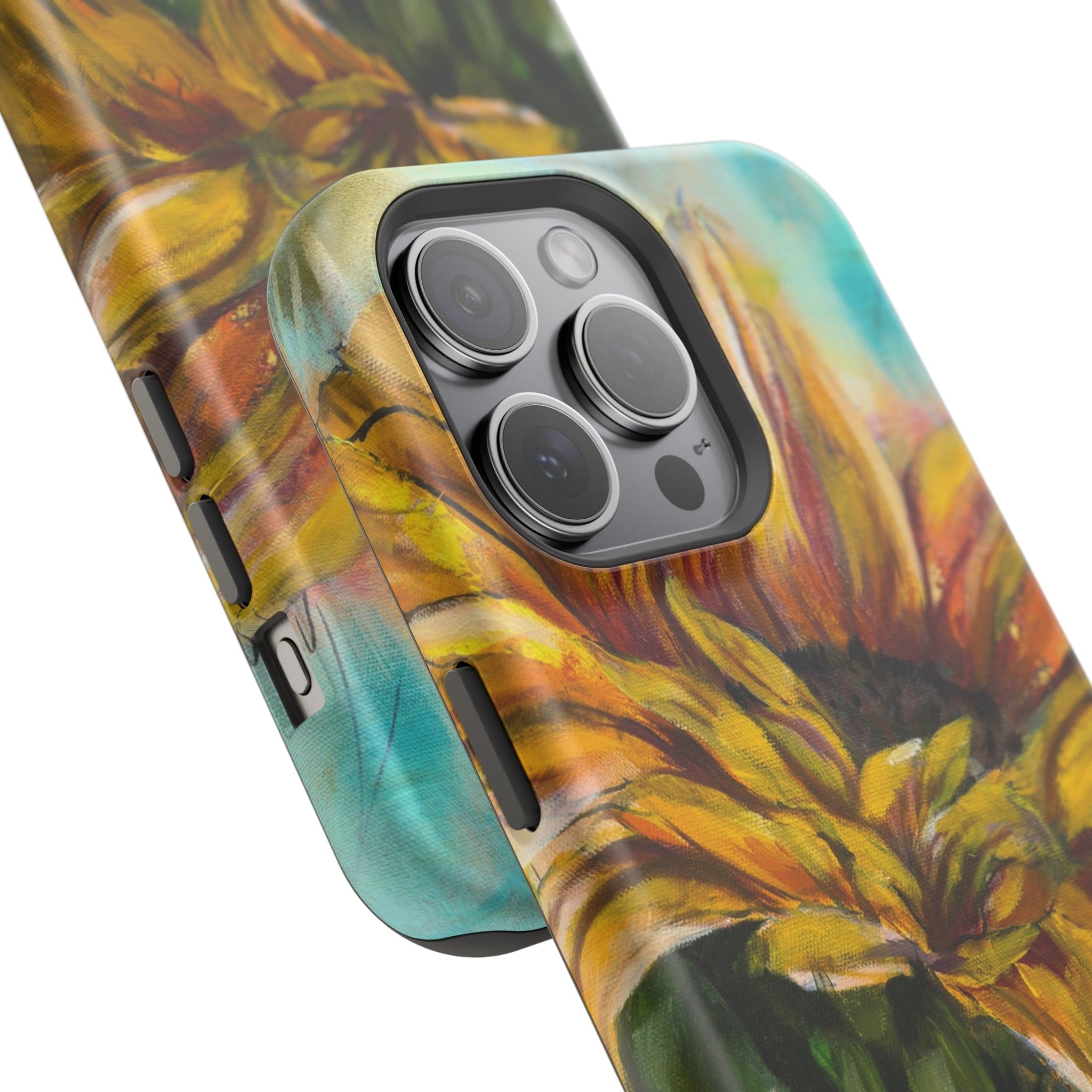 Printify Phone Case Sunflower MagSafe Tough Cases