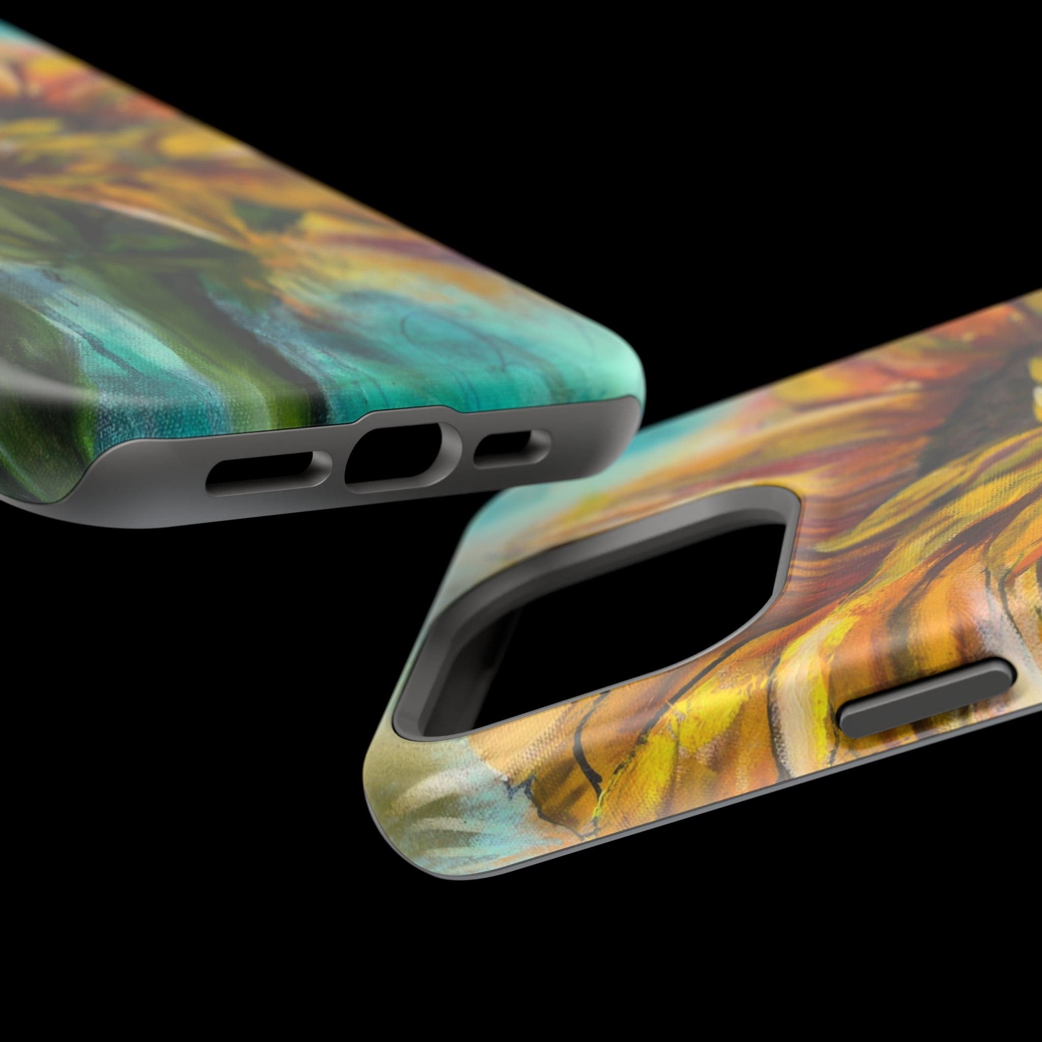 Printify Phone Case Sunflower MagSafe Tough Cases