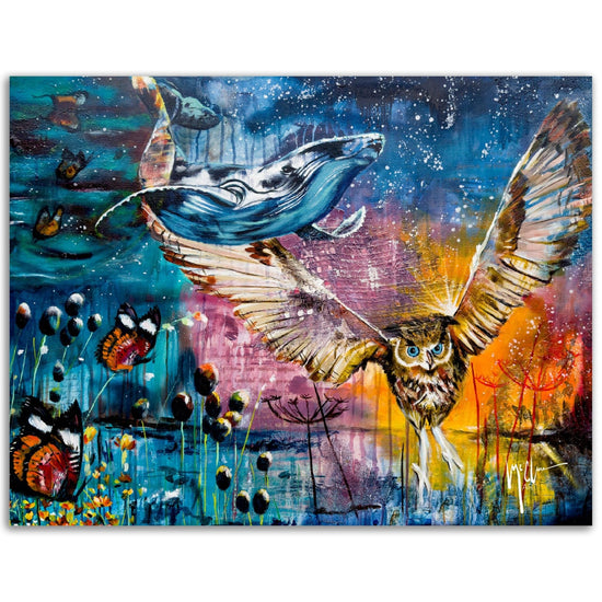 Gelato Print Material 27x35 cm / 11x14″ Night Gathering Fine Art Print
