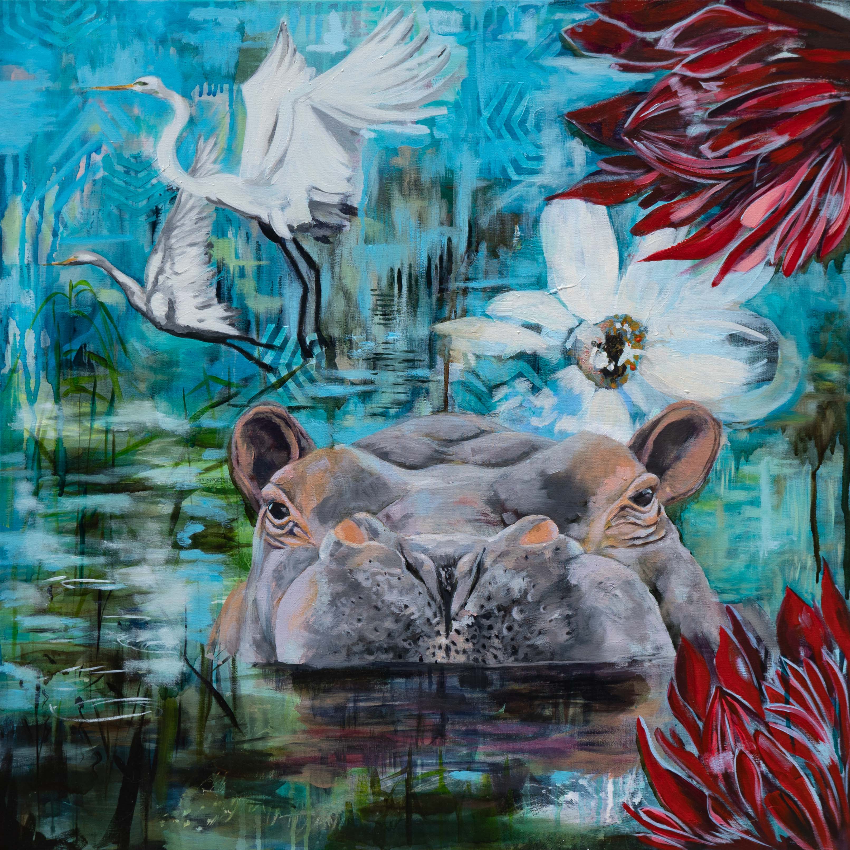 Linda McClure Art 0riginal Painting Another Sky