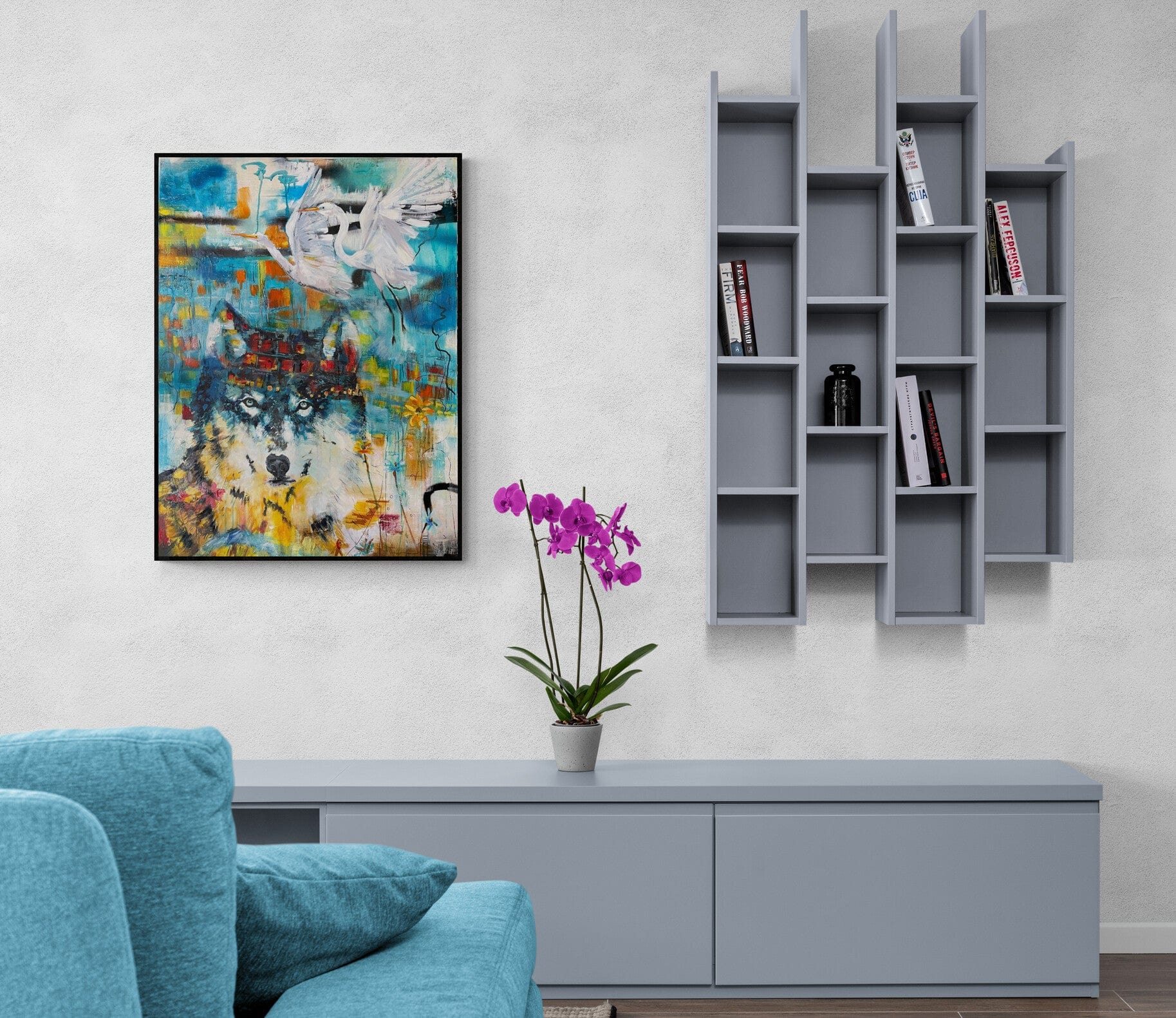 Linda McClure Art 0riginal Painting Buried in My Soul