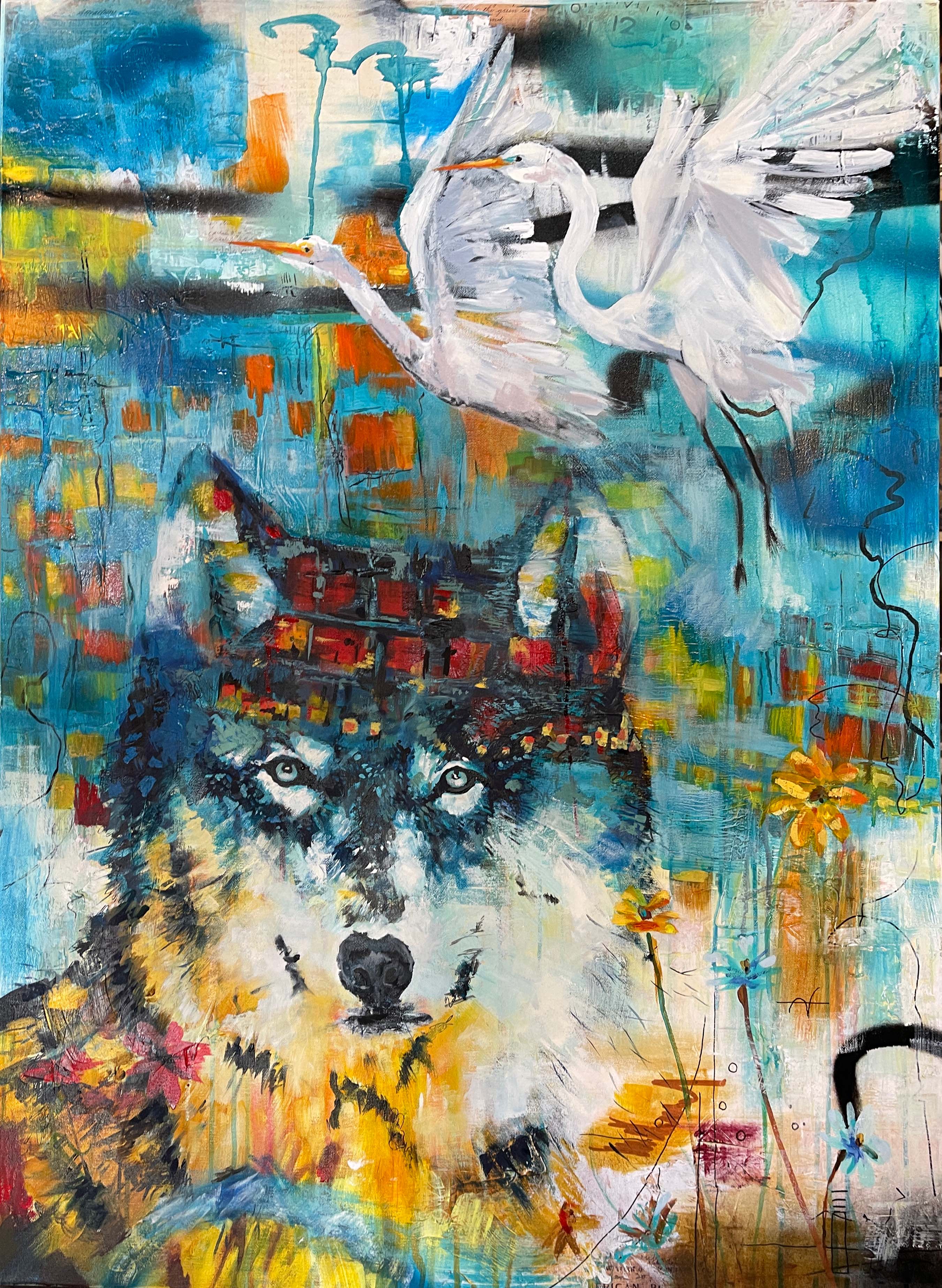 Linda McClure Art 0riginal Painting Buried in My Soul