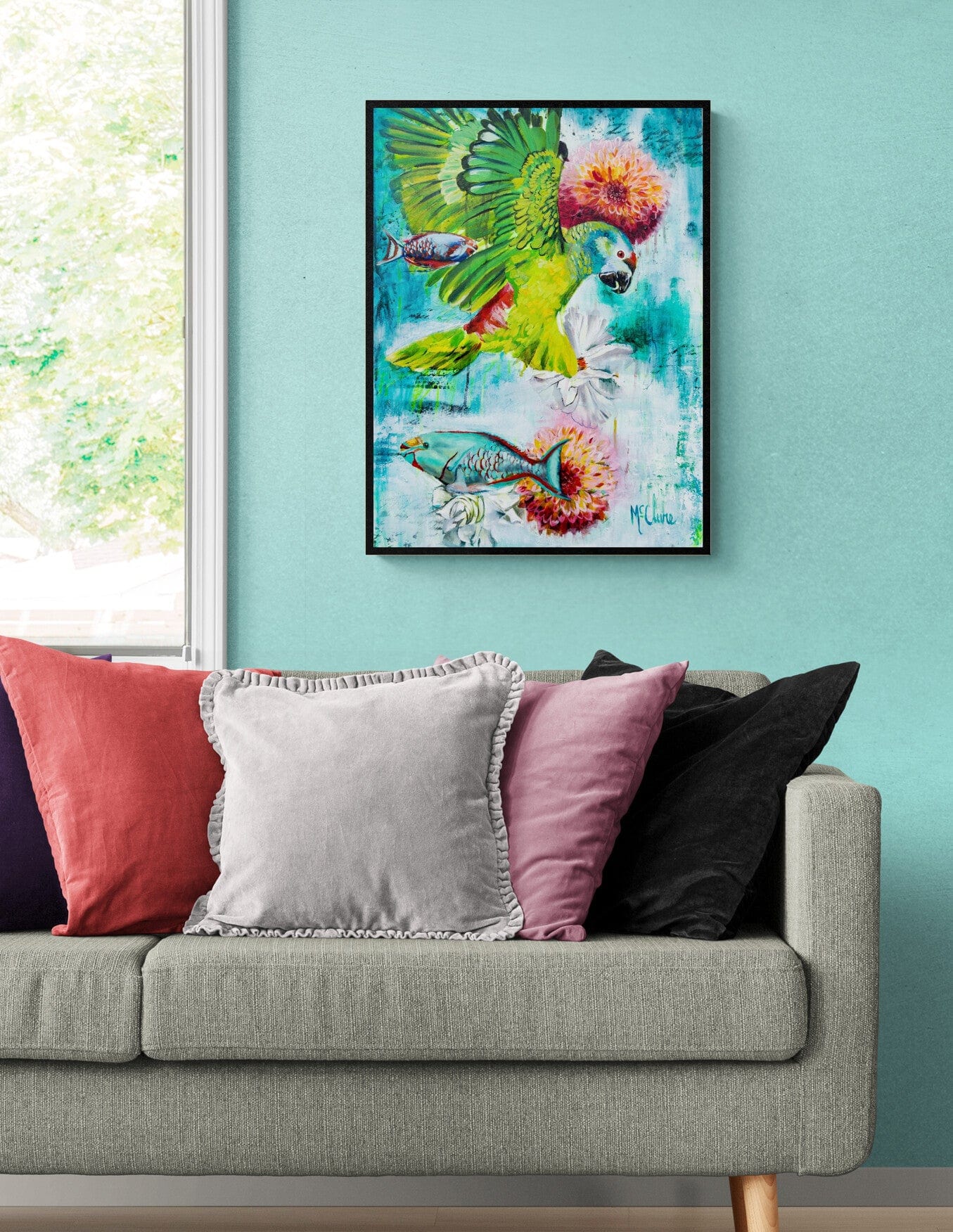 Linda McClure Art 0riginal Painting Concord