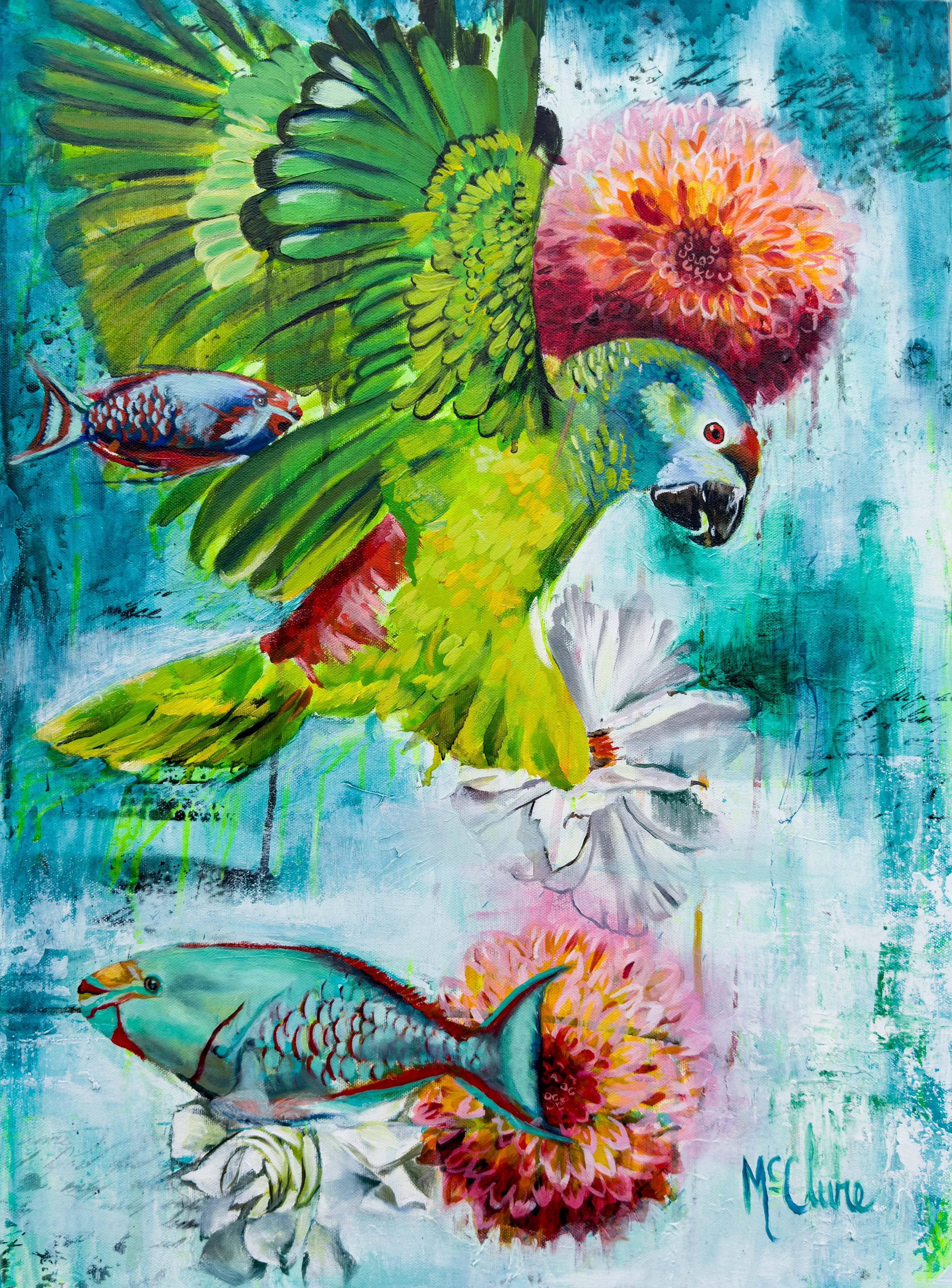 Linda McClure Art 0riginal Painting Concord