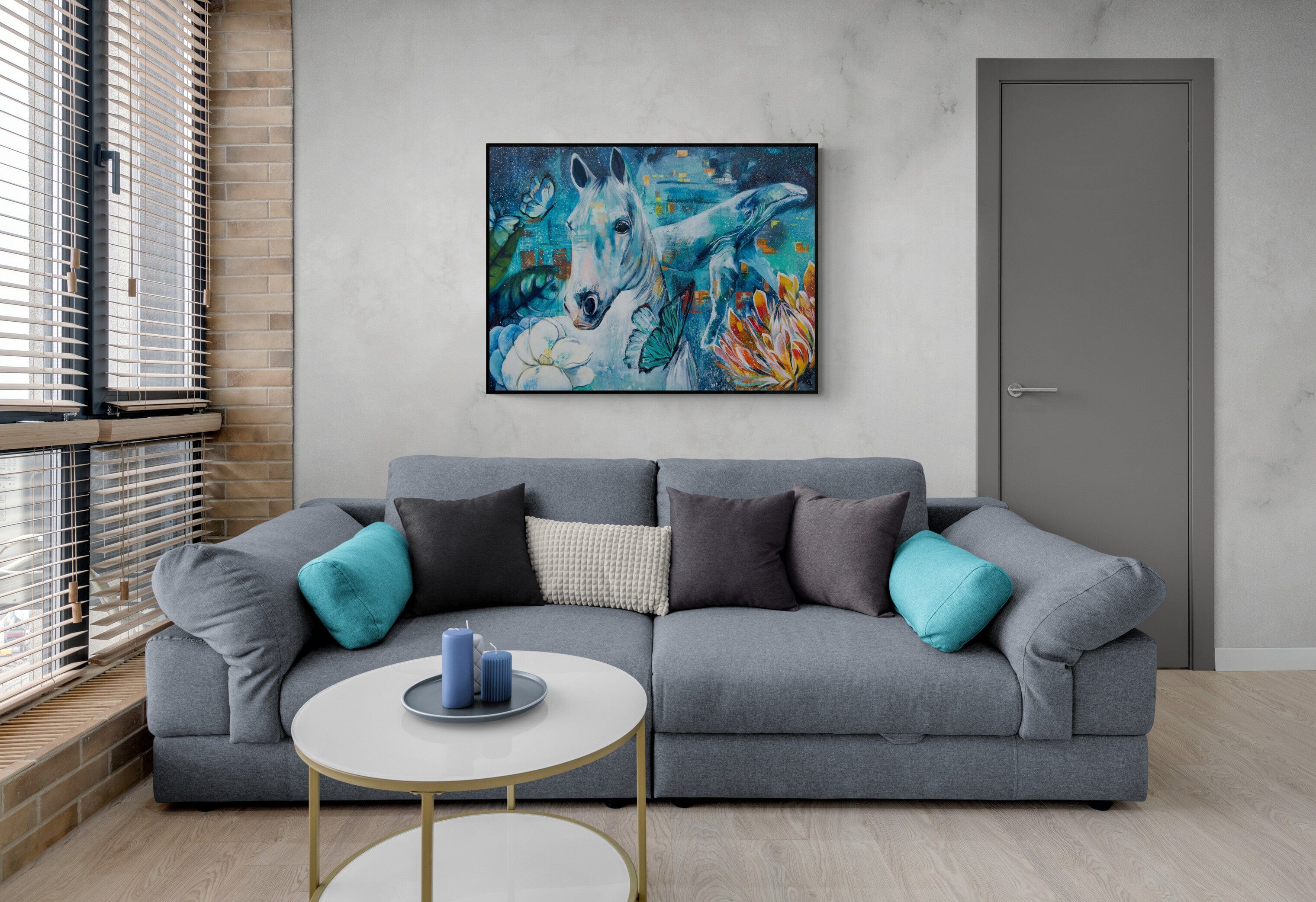 Linda McClure Art 0riginal Painting Enduring