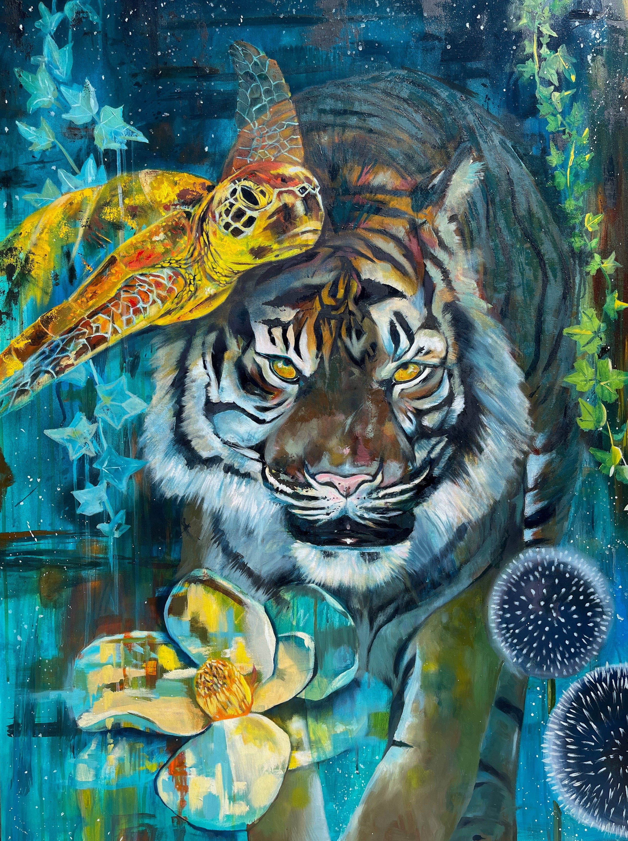 Linda McClure Art 0riginal Painting Trust Your Instincts