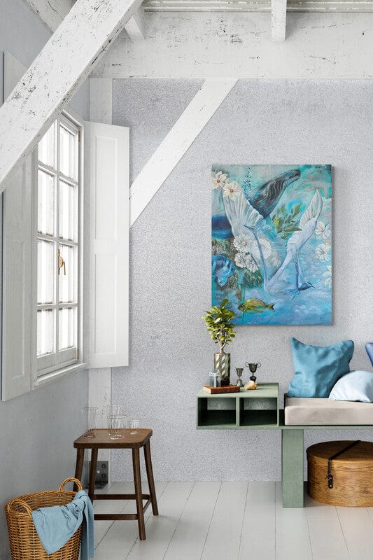 Linda McClure Art 0riginal Painting Unimagined Abundance