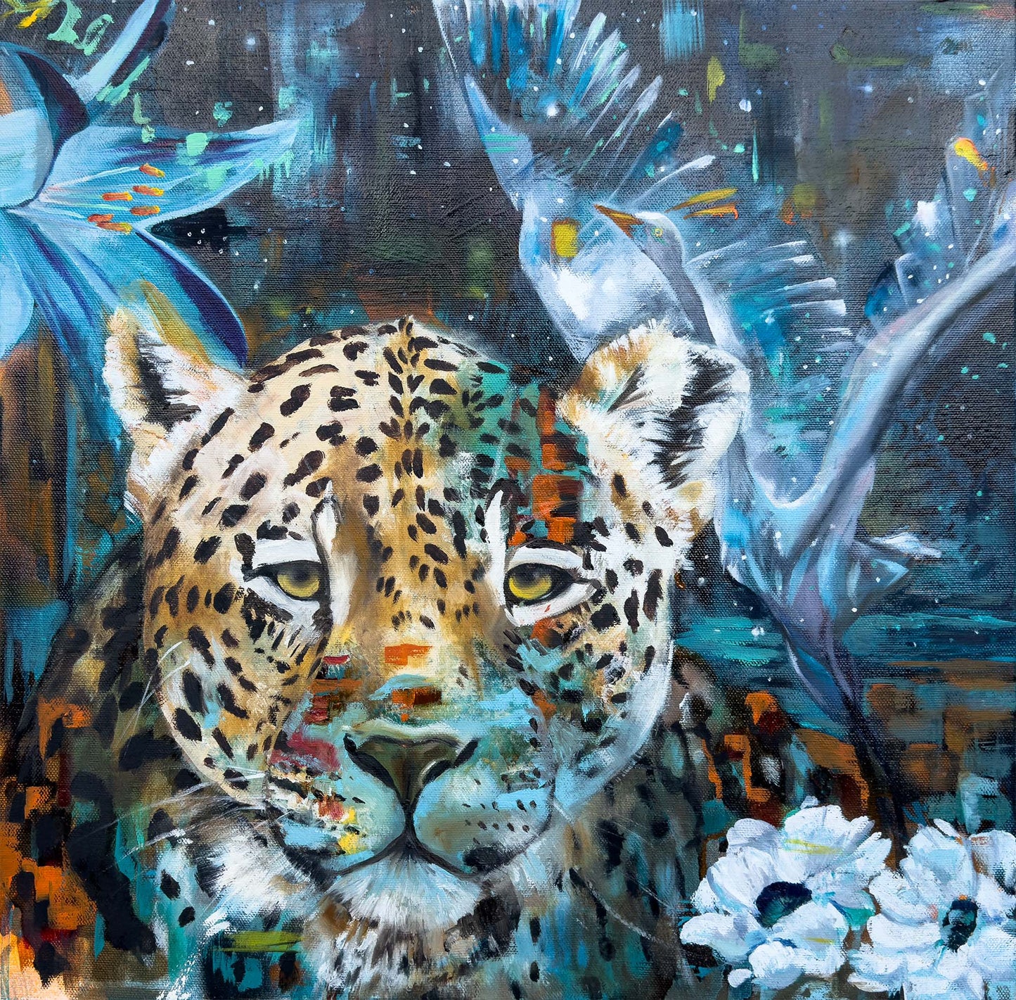 Linda McClure Art 0riginal Painting What Comes Next