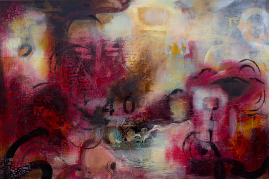 Linda McClure Art Original Painting Challenge the Path