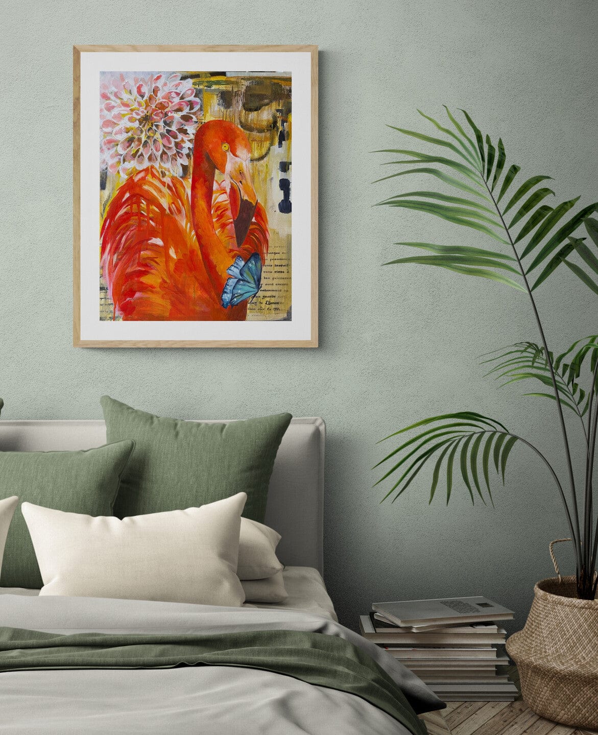 Linda McClure Art Original Painting Intensely