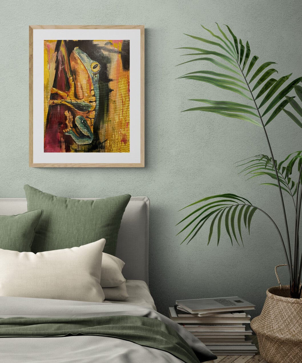Linda McClure Art Original Painting Metamorphosis