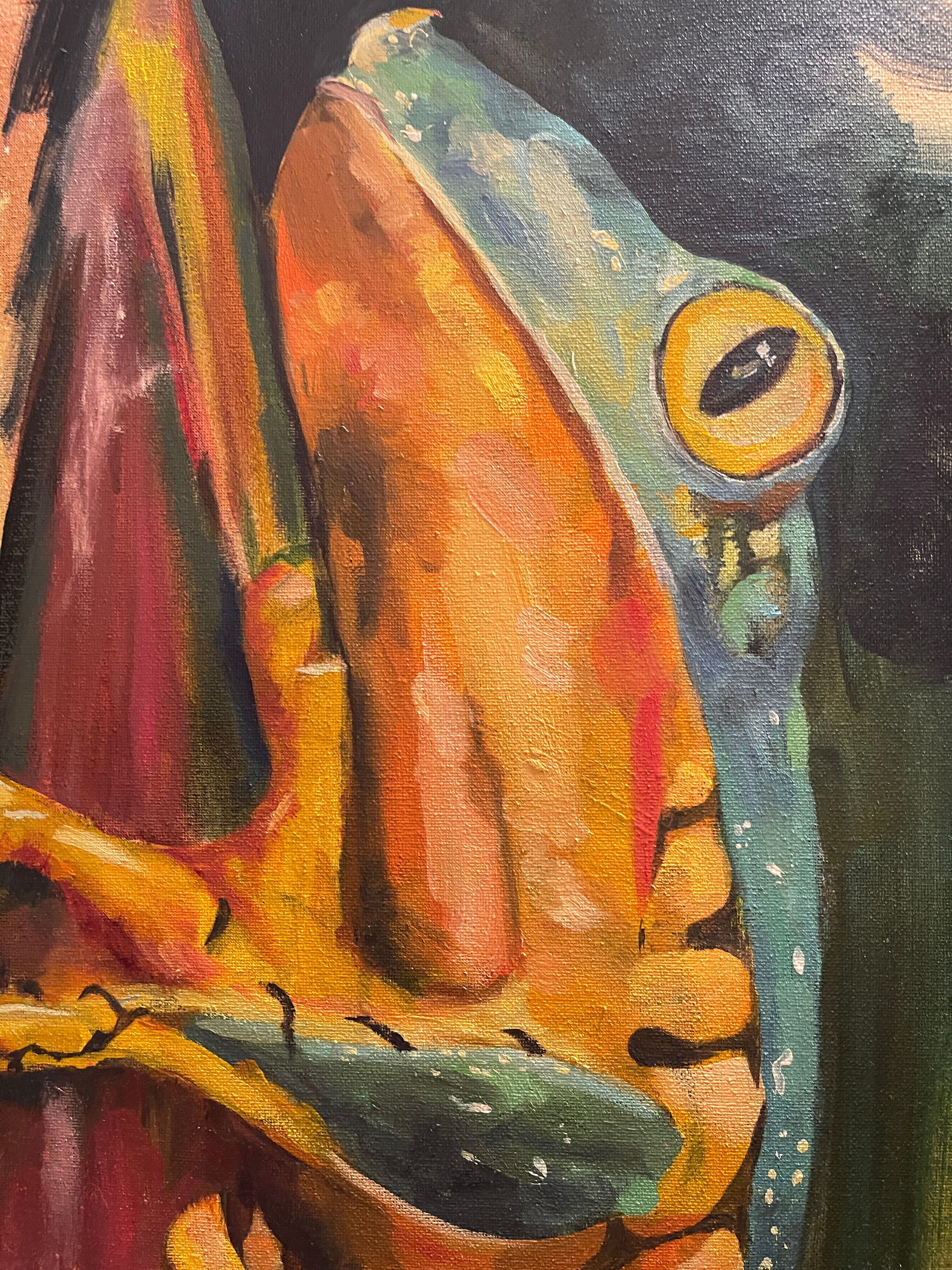 Linda McClure Art Original Painting Metamorphosis