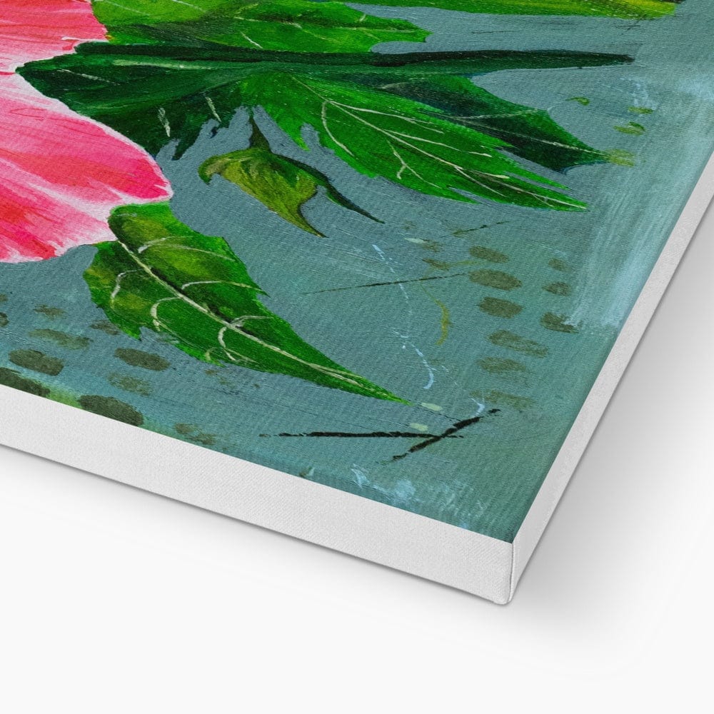 Prodigi Canvas print Iris and Hibiscus Canvas