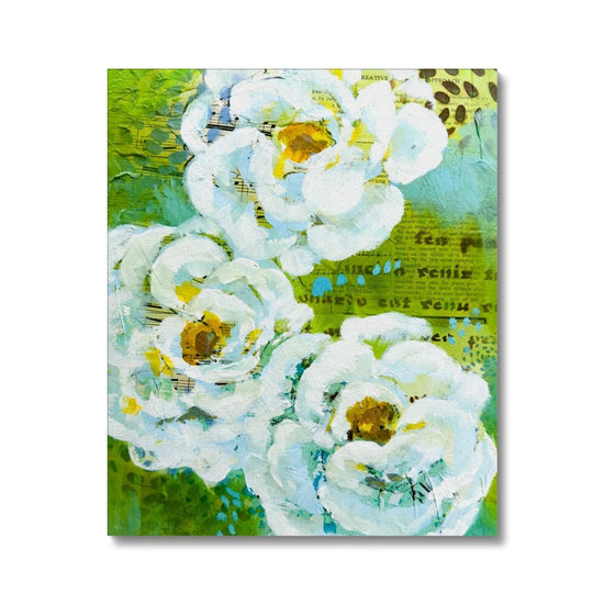 Prodigi Fine art 20"x24" / Image Wrap Flower Music Series Ranunculus Print Canvas