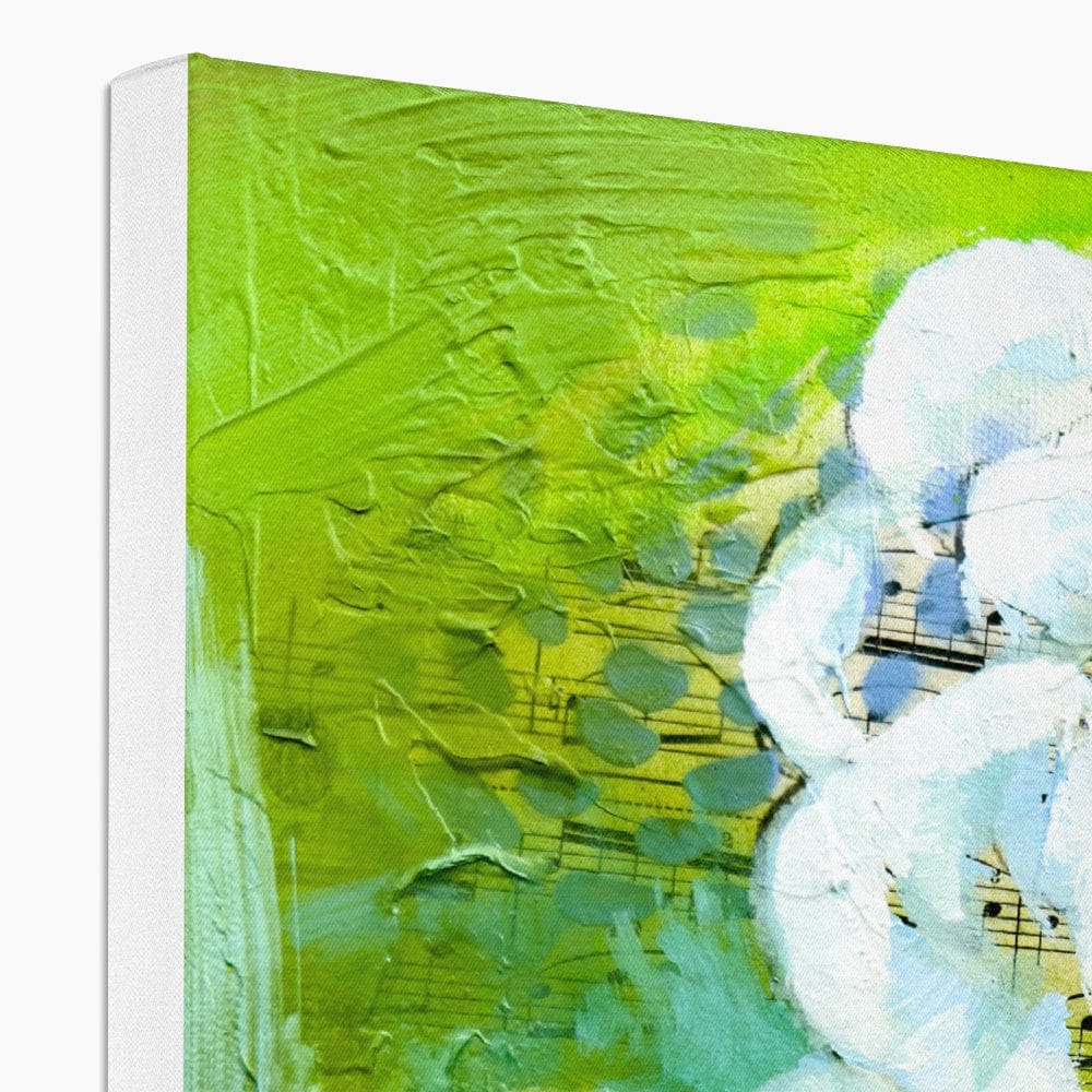 Prodigi Fine art Flower Music Series Ranunculus Print Canvas