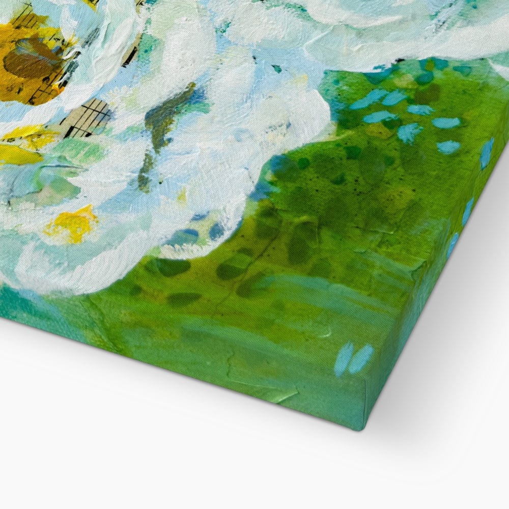 Prodigi Fine art Flower Music Series Ranunculus Print Canvas