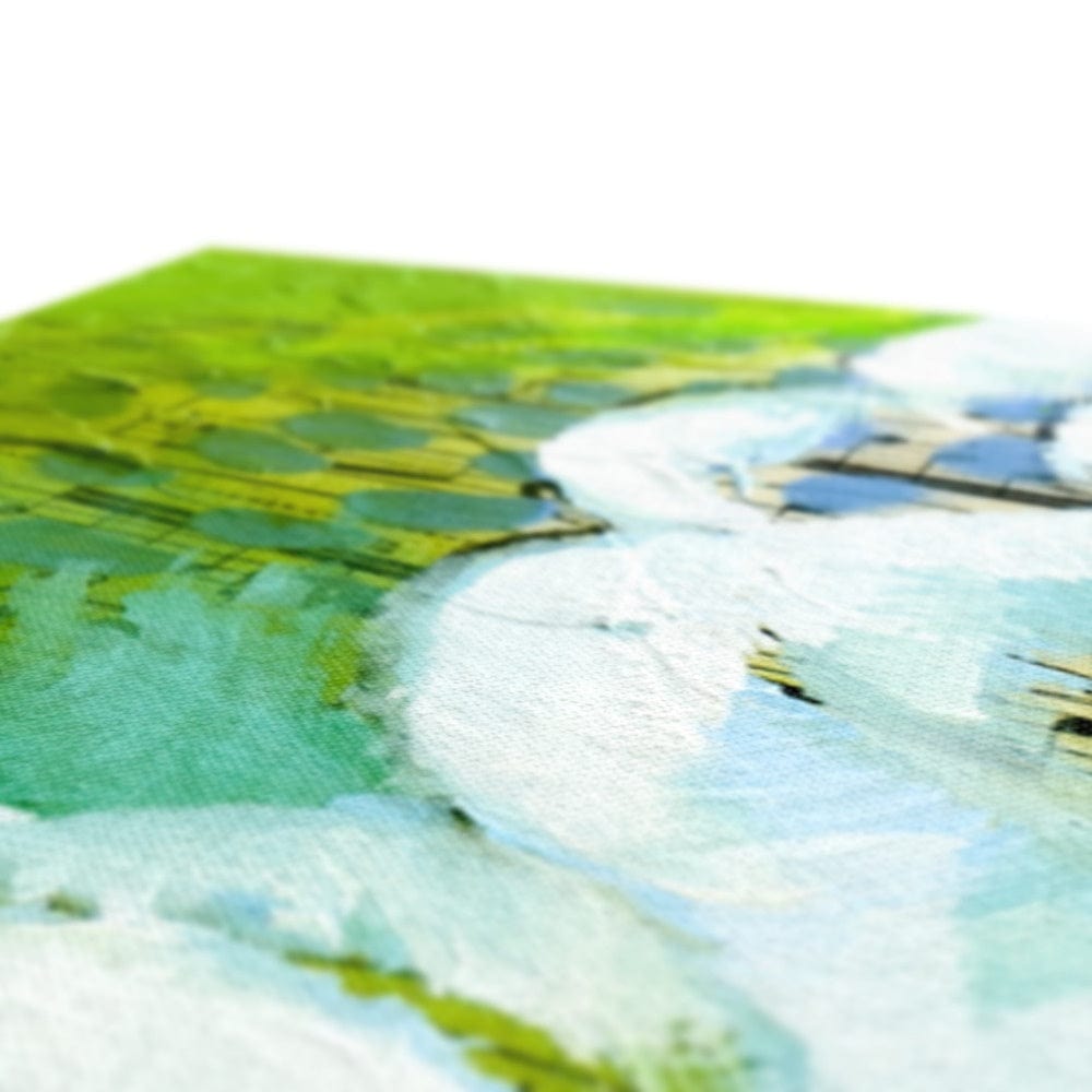 Prodigi Fine art Flower Music Series Ranunculus Print Canvas