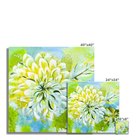 Prodigi Fine art print Flower Music Series Dahlia Print Fine Art Print