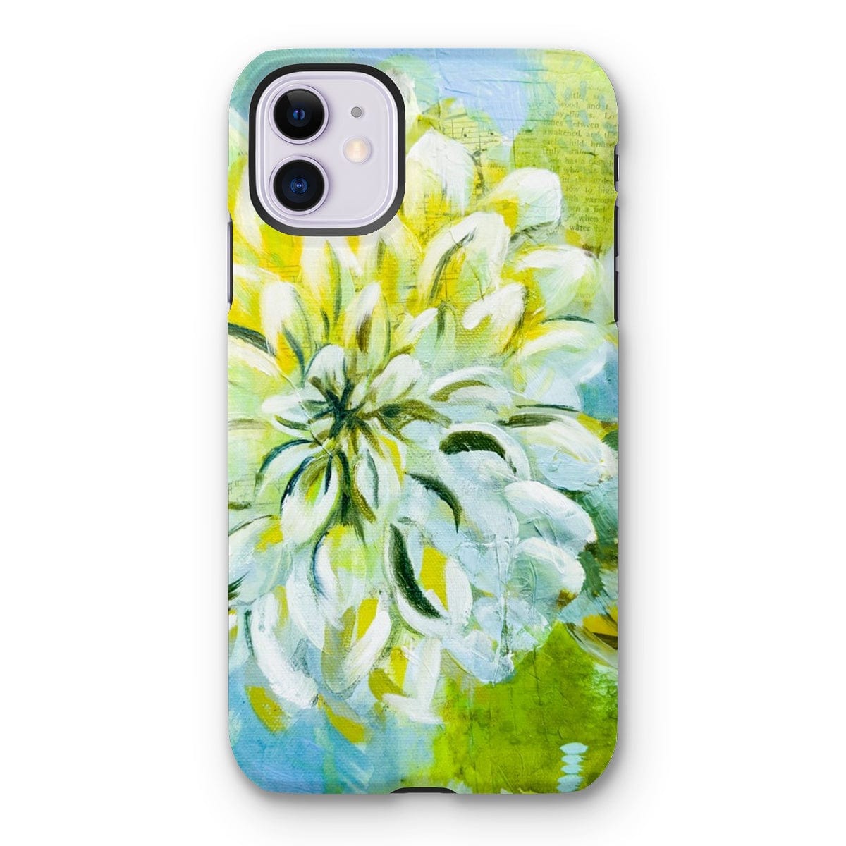 Prodigi Phone & Tablet Cases iPhone 11 / Gloss Flower Music Series Dahlia Print Tough Phone Case