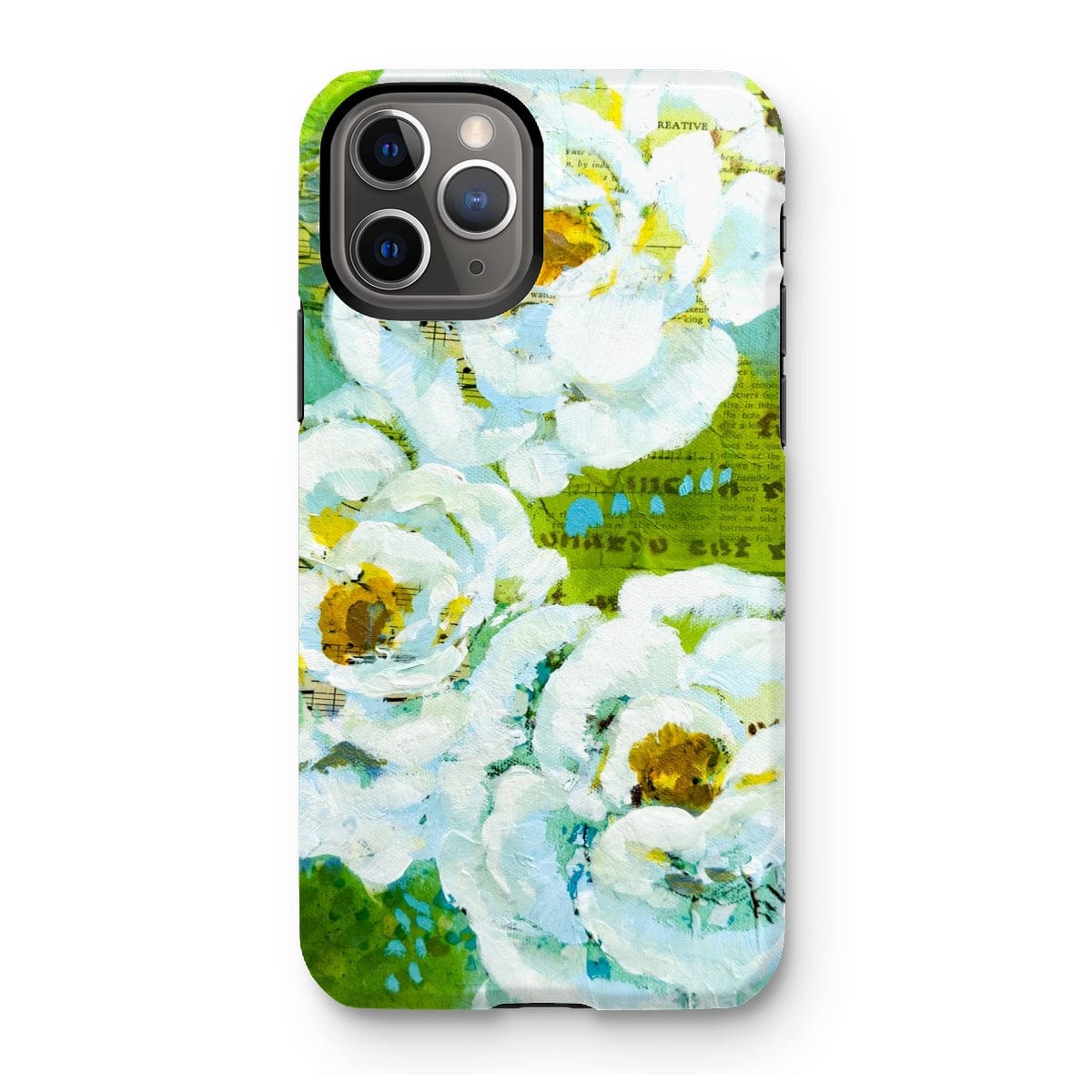 Prodigi Phone & Tablet Cases iPhone 11 Pro / Gloss Flower Music Series Ranunculus Print Tough Phone Case