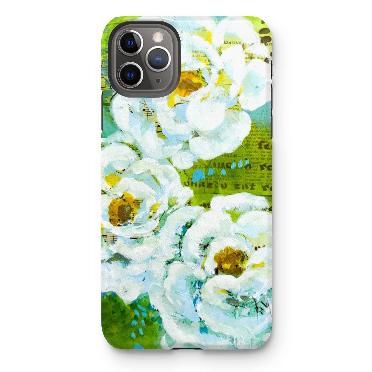 Prodigi Phone & Tablet Cases iPhone 11 Pro Max / Gloss Flower Music Series Ranunculus Print Tough Phone Case