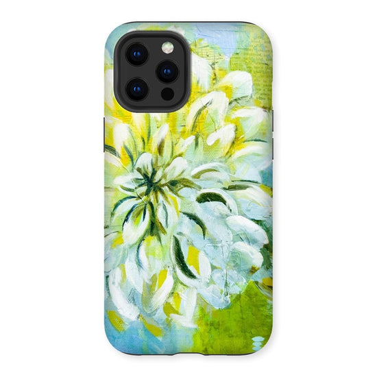 Load image into Gallery viewer, Prodigi Phone &amp;amp; Tablet Cases iPhone 12 Pro Max / Gloss Flower Music Series Dahlia Print Tough Phone Case
