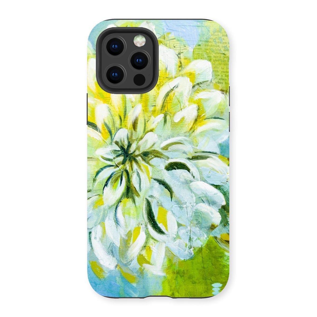 Prodigi Phone & Tablet Cases iPhone 13 Pro / Gloss Flower Music Series Dahlia Print Tough Phone Case
