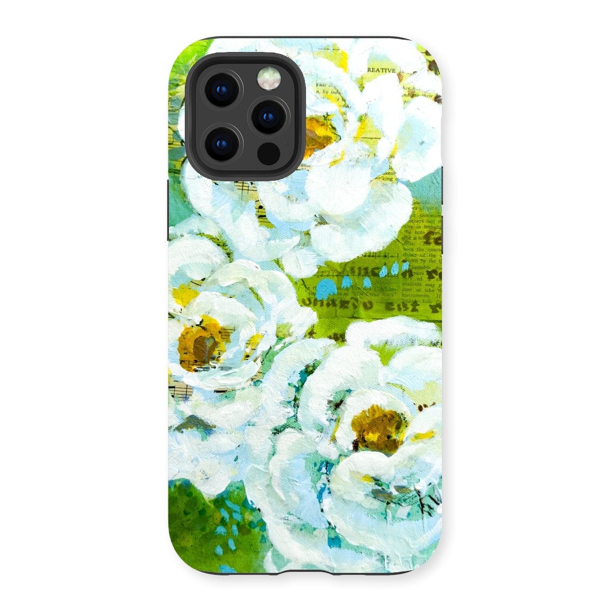 Prodigi Phone & Tablet Cases iPhone 13 Pro / Gloss Flower Music Series Ranunculus Print Tough Phone Case