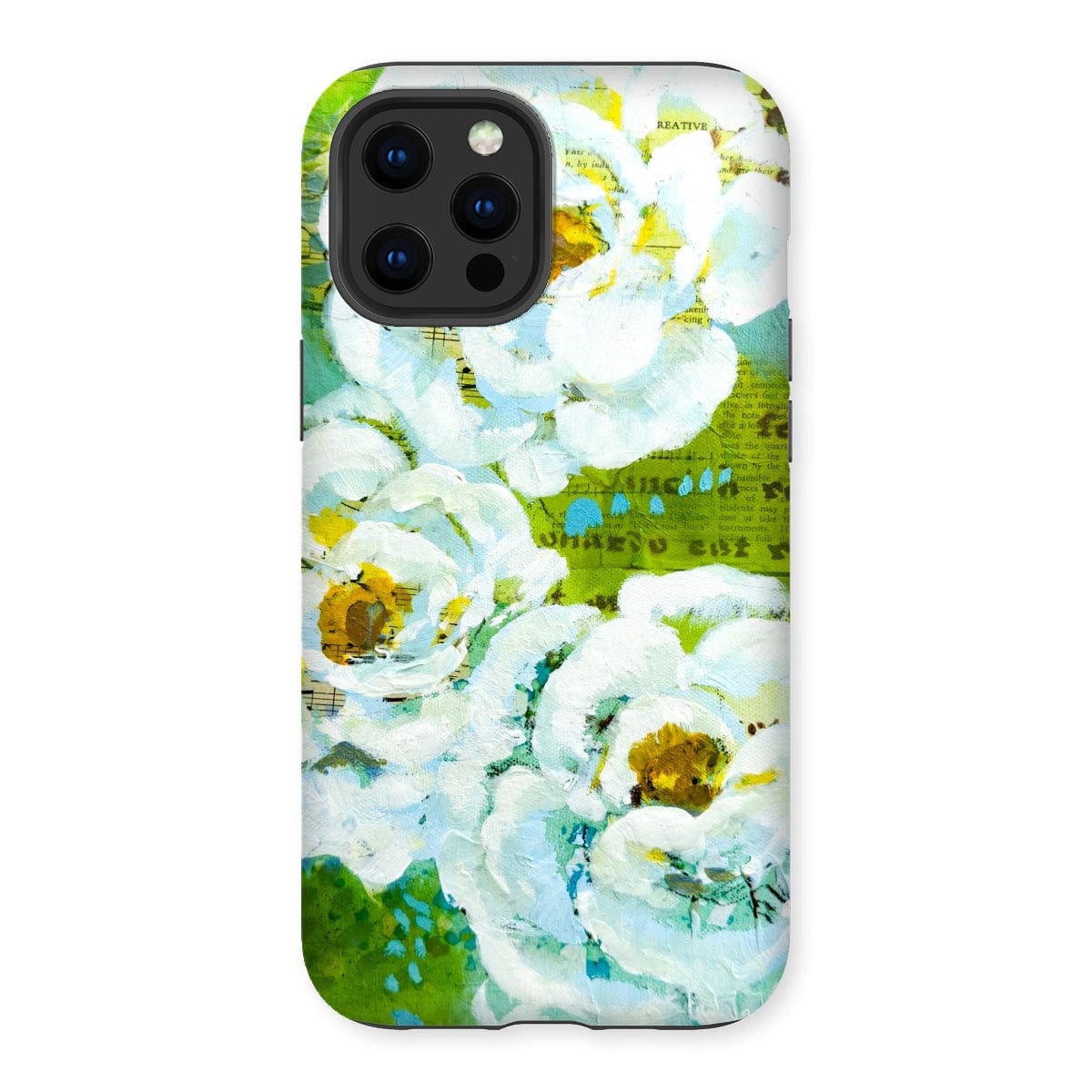 Prodigi Phone & Tablet Cases iPhone 13 Pro Max / Gloss Flower Music Series Ranunculus Print Tough Phone Case