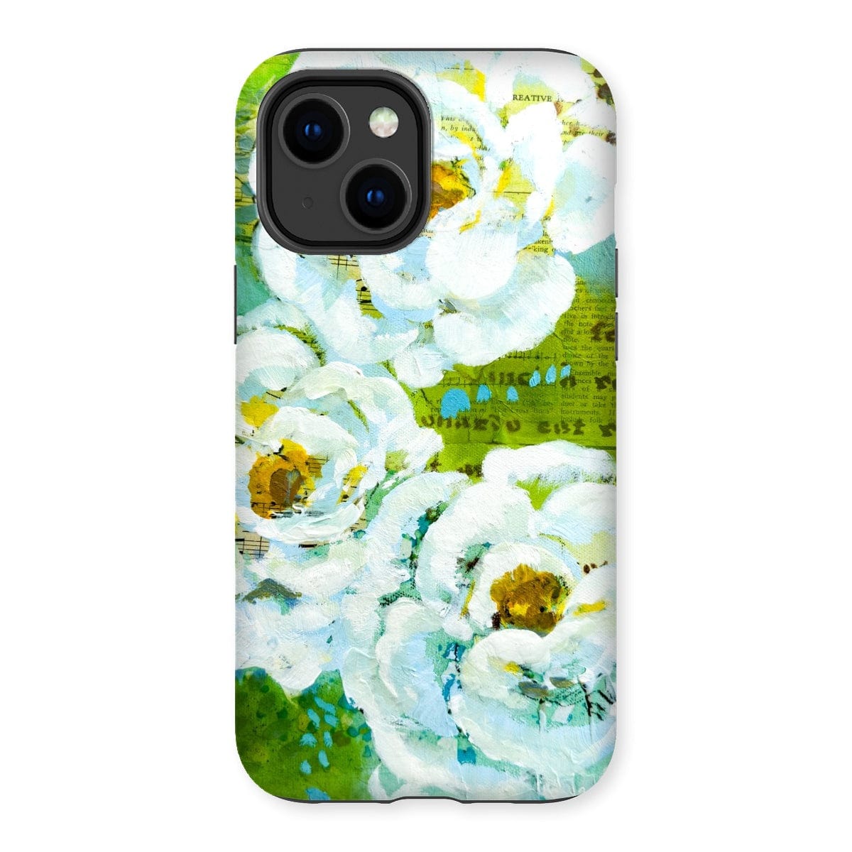 Prodigi Phone & Tablet Cases iPhone 14 Plus / Gloss Flower Music Series Ranunculus Print Tough Phone Case