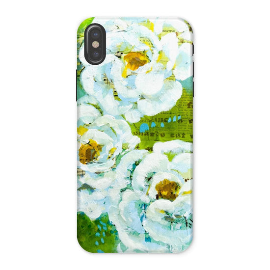 Prodigi Phone & Tablet Cases iPhone X / Gloss Flower Music Series Ranunculus Print Tough Phone Case
