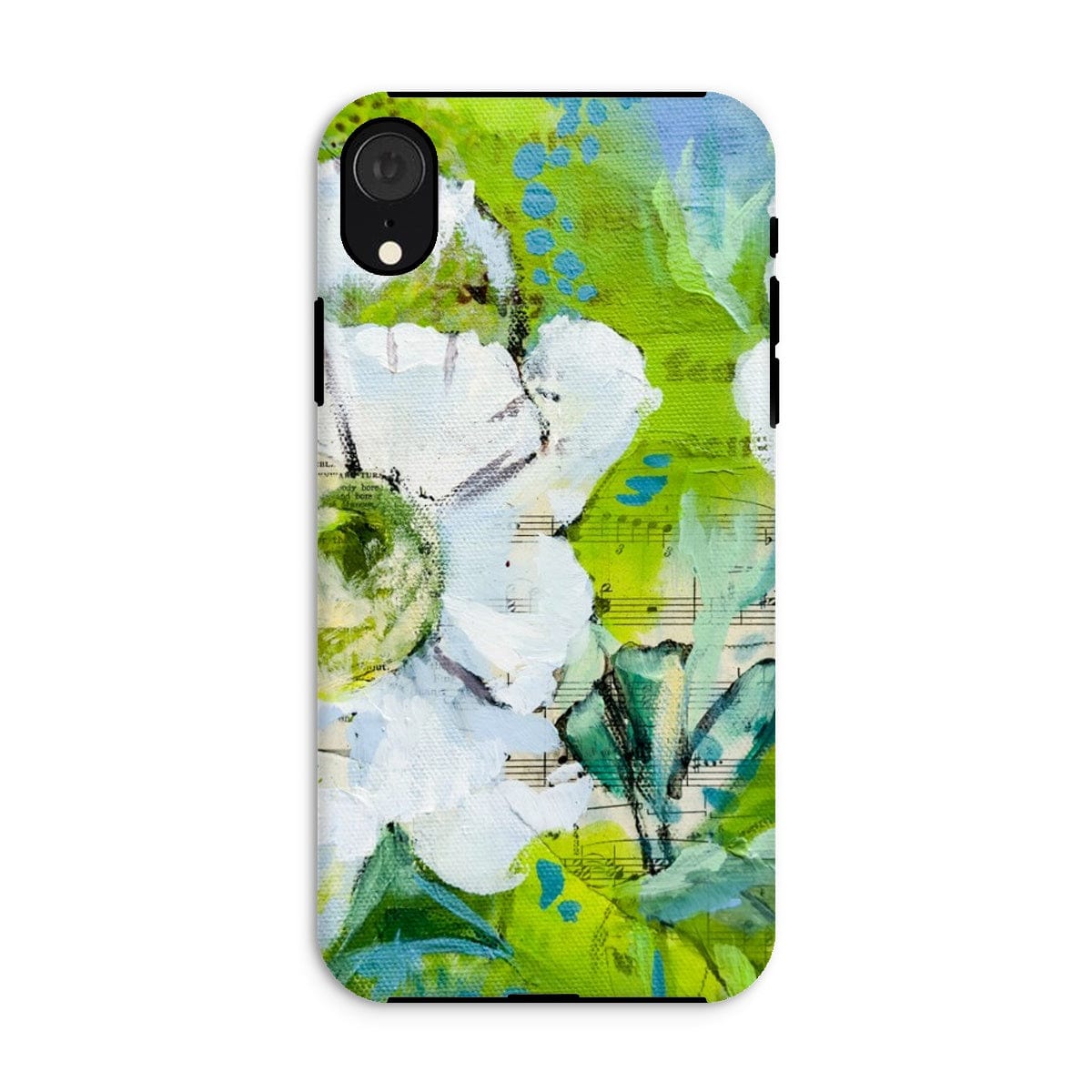 Load image into Gallery viewer, Prodigi Phone &amp;amp; Tablet Cases iPhone XR / Gloss Flower Music Series Anemone Print Tough Phone Case

