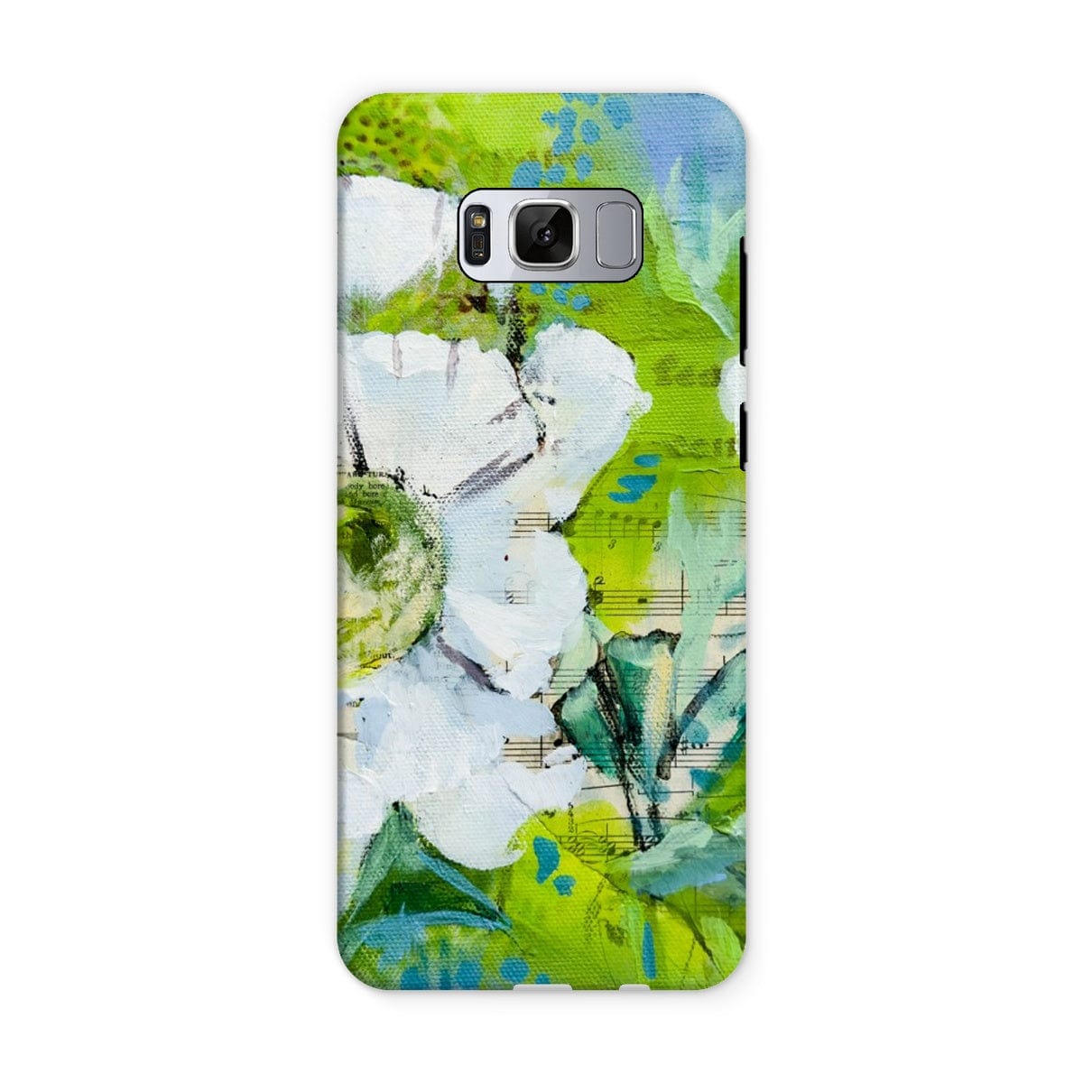 Prodigi Phone & Tablet Cases Samsung Galaxy S8 / Gloss Flower Music Series Anemone Print Tough Phone Case