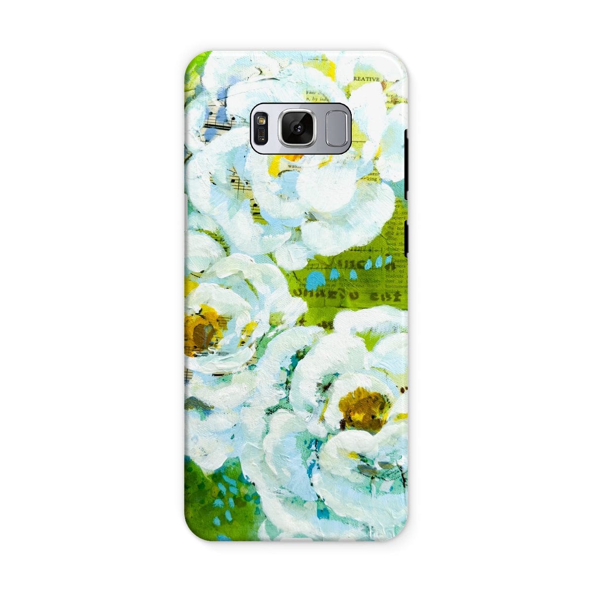 Prodigi Phone & Tablet Cases Samsung Galaxy S8 / Gloss Flower Music Series Ranunculus Print Tough Phone Case