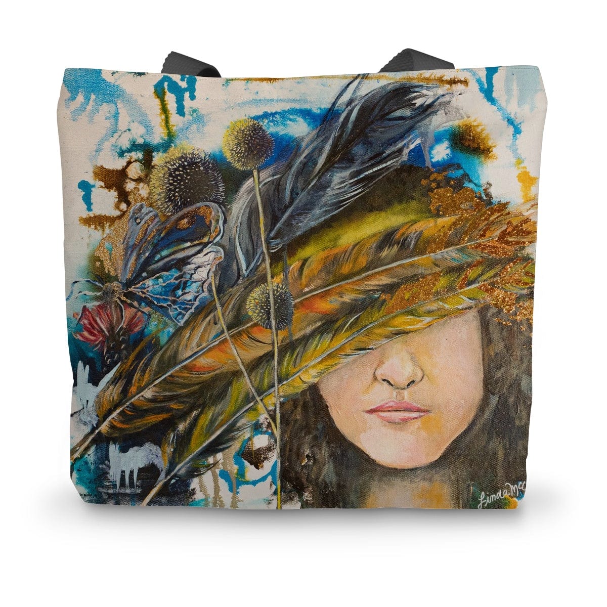 Prodigi Tote 14"x18.5" Hidden Meaning Canvas Tote Bag